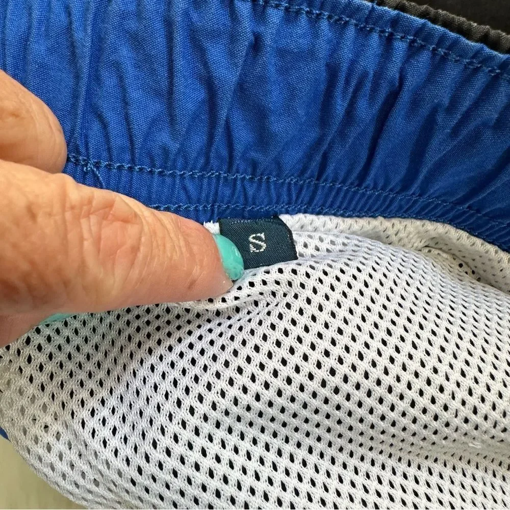 Ralph Lauren Black and Blue Athletic Shorts